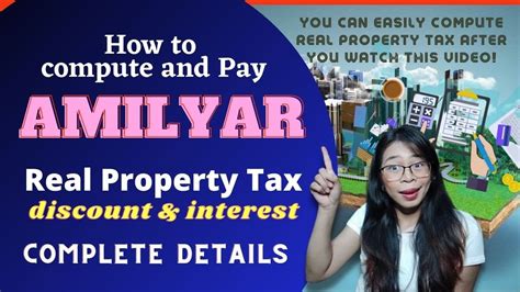 Real Property Taxes (Amilyar) and How to Pay them.